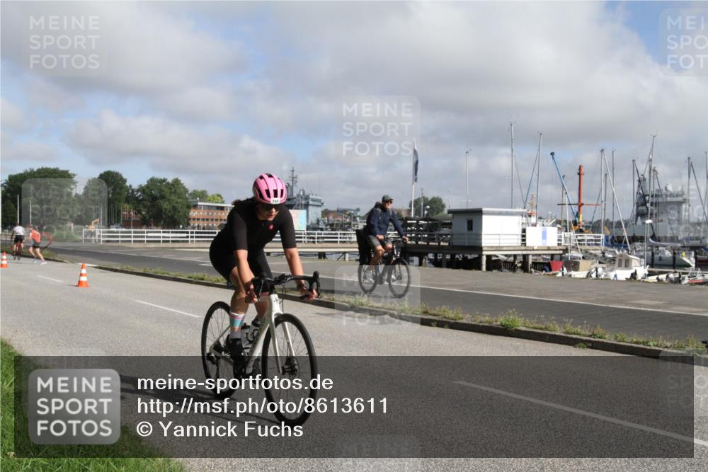 17.08.2025 - KN Förde Triathlon 2025 Yannick Fuchs http://msf.ph/oto/8613611 17.08.2025 09:46:10 Radfahren 121, 168, 243, 249 meine-sportfotos.de