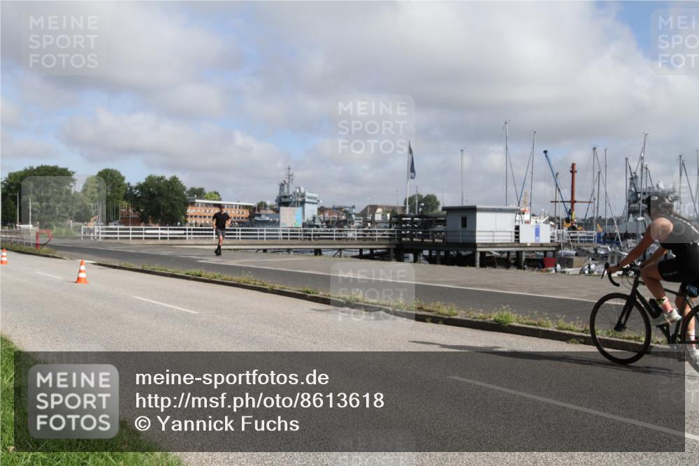 17.08.2025 - KN Förde Triathlon 2025 Yannick Fuchs http://msf.ph/oto/8613618 17.08.2025 09:46:21 Radfahren 144, 171, 213, 252 meine-sportfotos.de