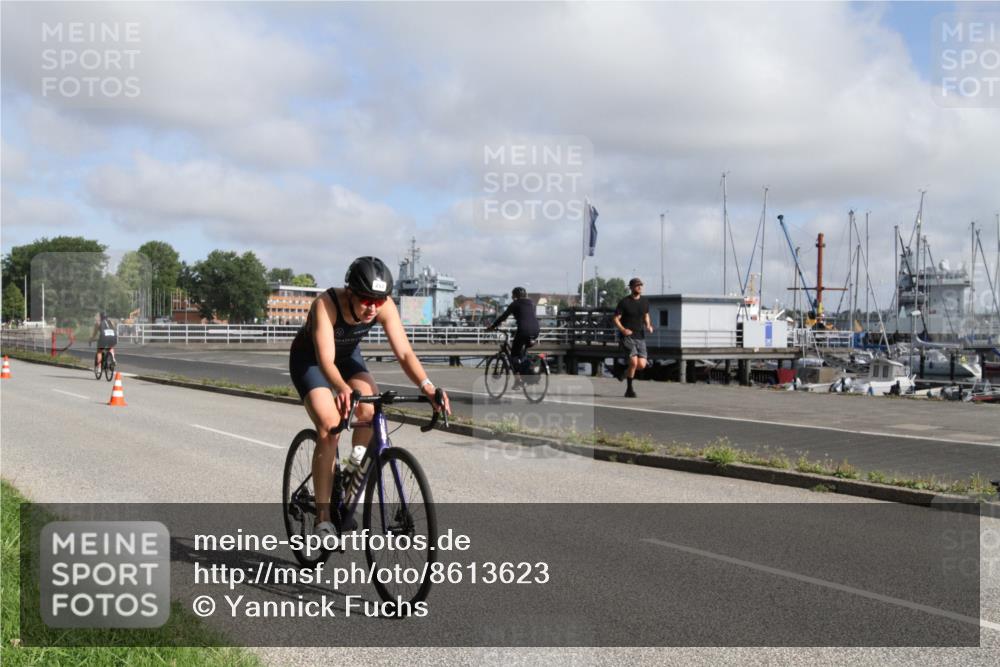 17.08.2025 - KN Förde Triathlon 2025 Yannick Fuchs http://msf.ph/oto/8613623 17.08.2025 09:46:25 Radfahren 144, 171, 180, 194, 213, 252 meine-sportfotos.de