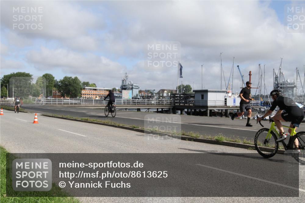 17.08.2025 - KN Förde Triathlon 2025 Yannick Fuchs http://msf.ph/oto/8613625 17.08.2025 09:46:26 Radfahren 144, 171, 180, 194, 213, 252 meine-sportfotos.de
