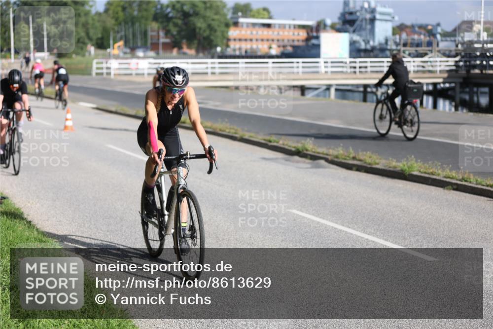 17.08.2025 - KN Förde Triathlon 2025 Yannick Fuchs http://msf.ph/oto/8613629 17.08.2025 09:22:16 Radfahren 126, 127, 198, 135, 145, 146 meine-sportfotos.de