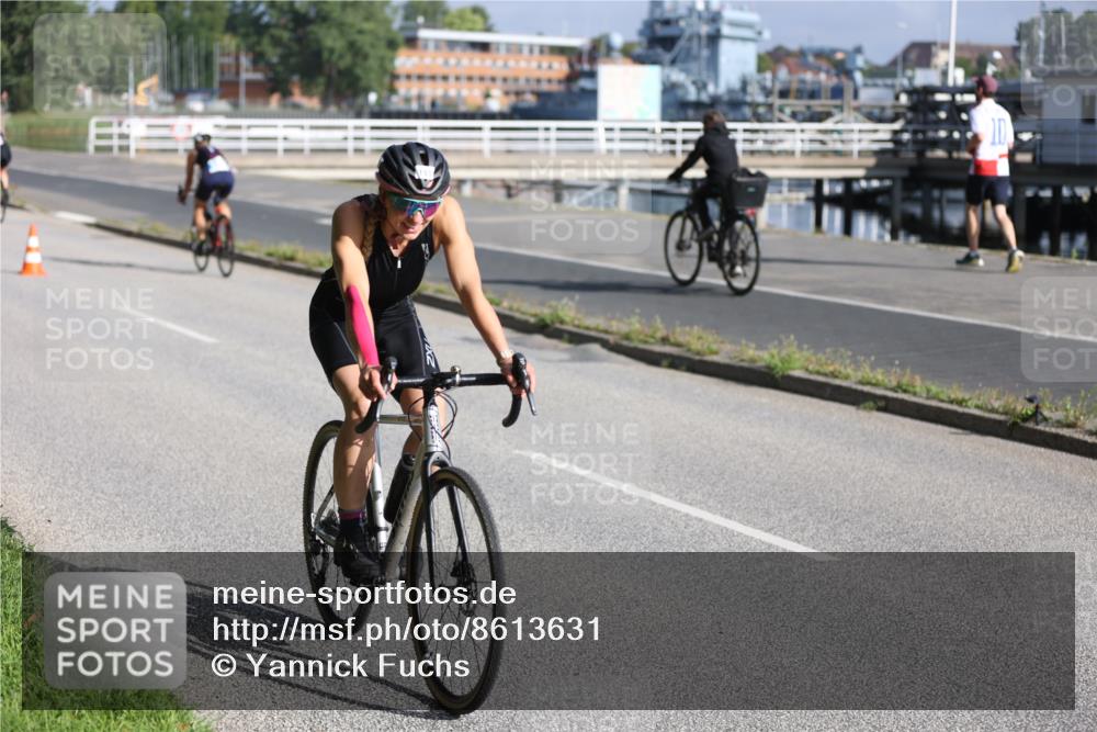 17.08.2025 - KN Förde Triathlon 2025 Yannick Fuchs http://msf.ph/oto/8613631 17.08.2025 09:22:16 Radfahren 126, 127, 198, 135, 145, 146 meine-sportfotos.de
