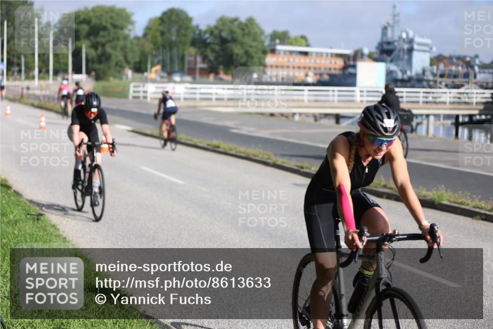 17.08.2025 - KN Förde Triathlon 2025 Yannick Fuchs http://msf.ph/oto/8613633 17.08.2025 09:22:16 Radfahren 126, 127, 198, 135, 145, 146 meine-sportfotos.de
