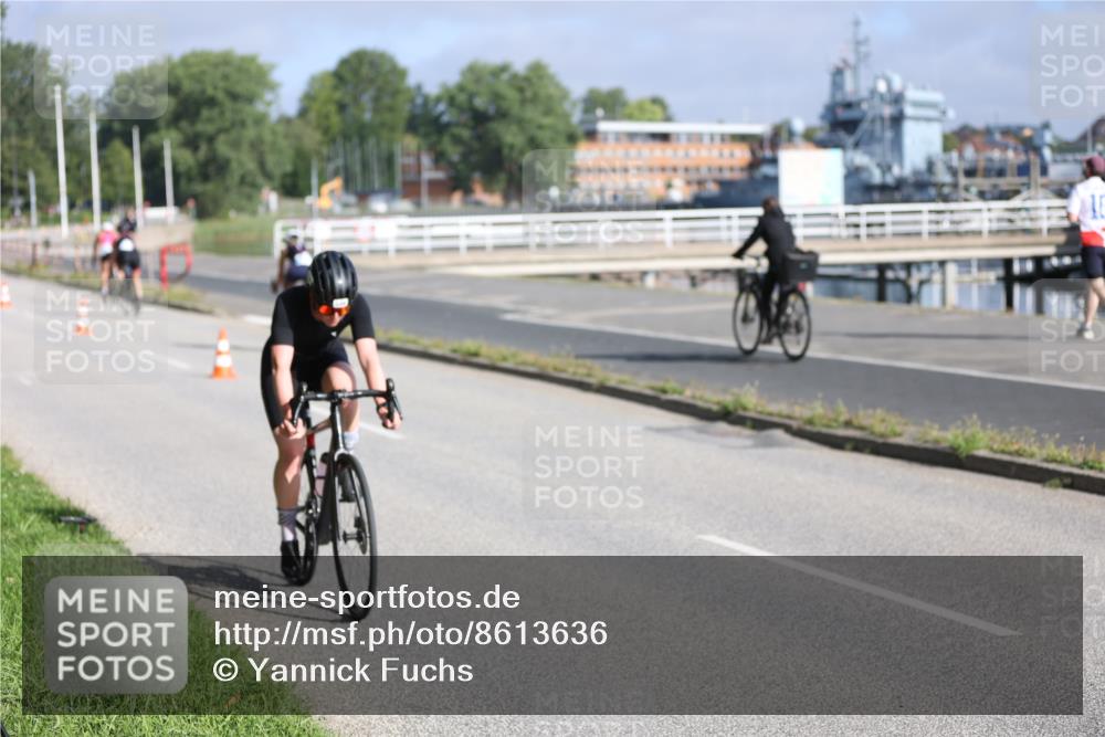17.08.2025 - KN Förde Triathlon 2025 Yannick Fuchs http://msf.ph/oto/8613636 17.08.2025 09:22:17 Radfahren 126, 127, 198, 135, 145, 146 meine-sportfotos.de