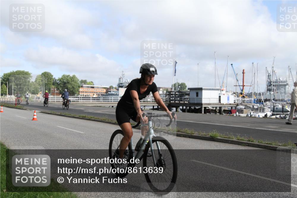 17.08.2025 - KN Förde Triathlon 2025 Yannick Fuchs http://msf.ph/oto/8613639 17.08.2025 09:46:37 Radfahren 101, 120, 225, 246 meine-sportfotos.de