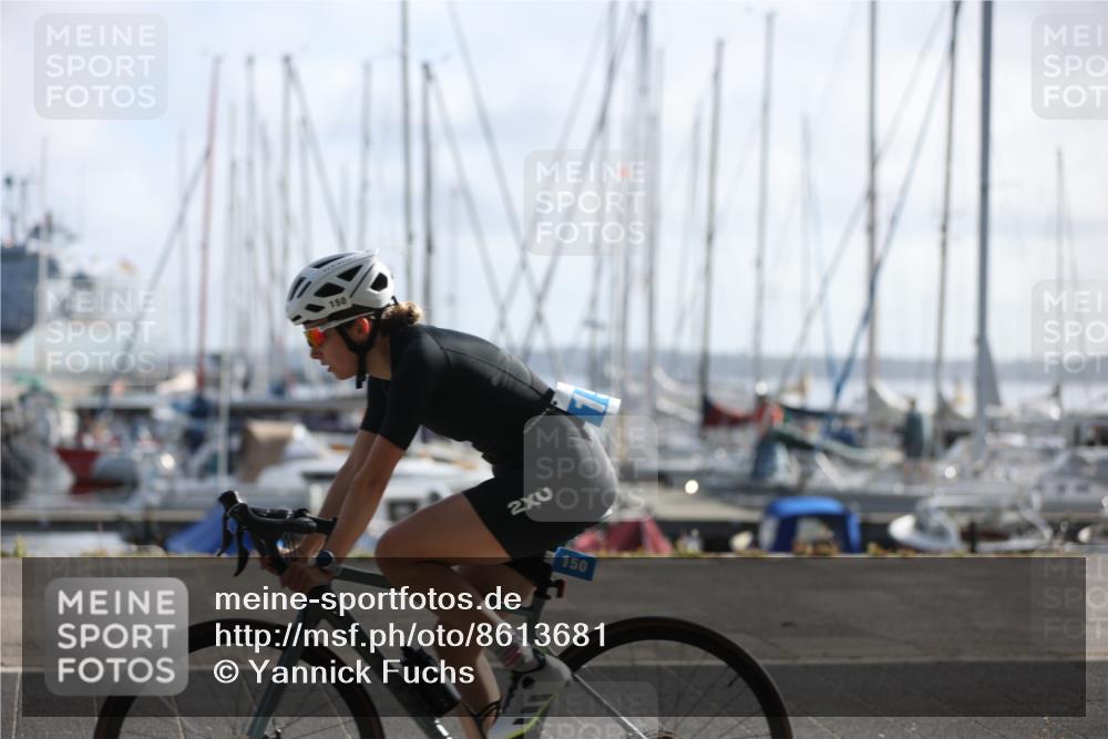 17.08.2025 - KN Förde Triathlon 2025 Yannick Fuchs http://msf.ph/oto/8613681 17.08.2025 09:22:39 Radfahren 128, 143, 150, 162, 148 meine-sportfotos.de