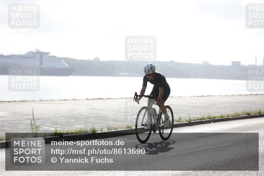 17.08.2025 - KN Förde Triathlon 2025 Yannick Fuchs http://msf.ph/oto/8613690 17.08.2025 09:22:41 Radfahren 128, 143, 150, 162, 148, 150 meine-sportfotos.de