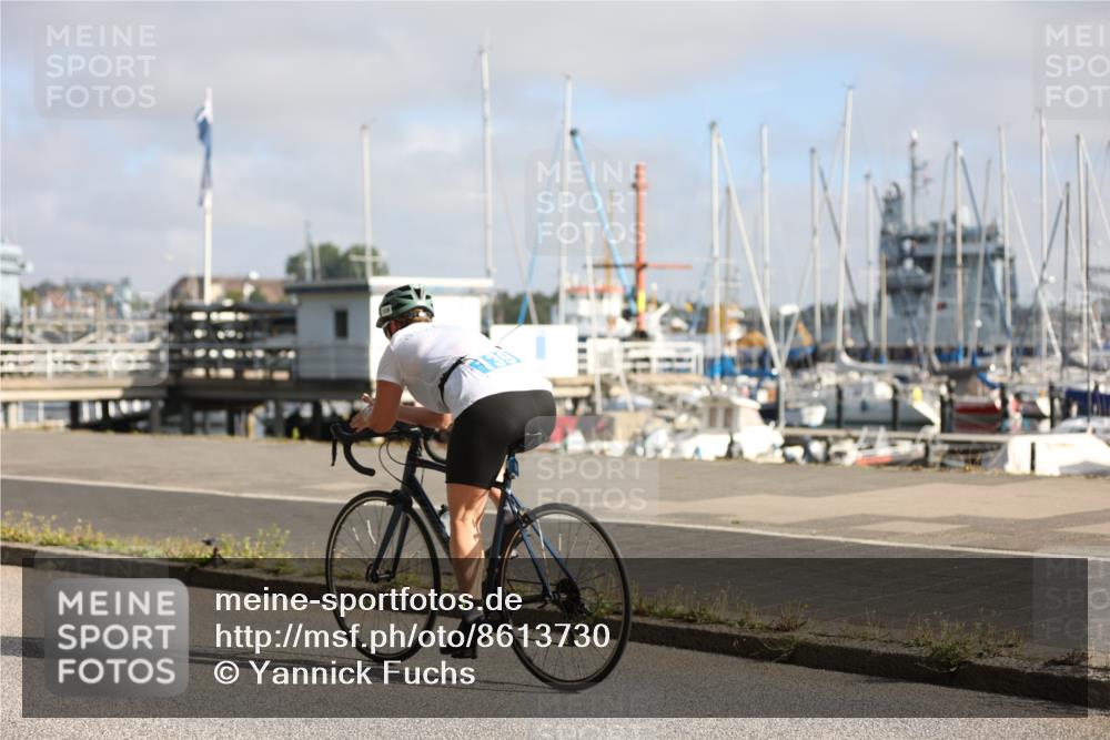17.08.2025 - KN Förde Triathlon 2025 Yannick Fuchs http://msf.ph/oto/8613730 17.08.2025 09:22:56 Radfahren 133, 139, 139 meine-sportfotos.de