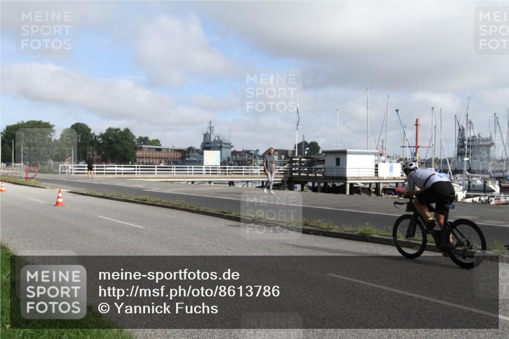 17.08.2025 - KN Förde Triathlon 2025 Yannick Fuchs http://msf.ph/oto/8613786 17.08.2025 09:49:54 Radfahren 119, 157, 254 meine-sportfotos.de