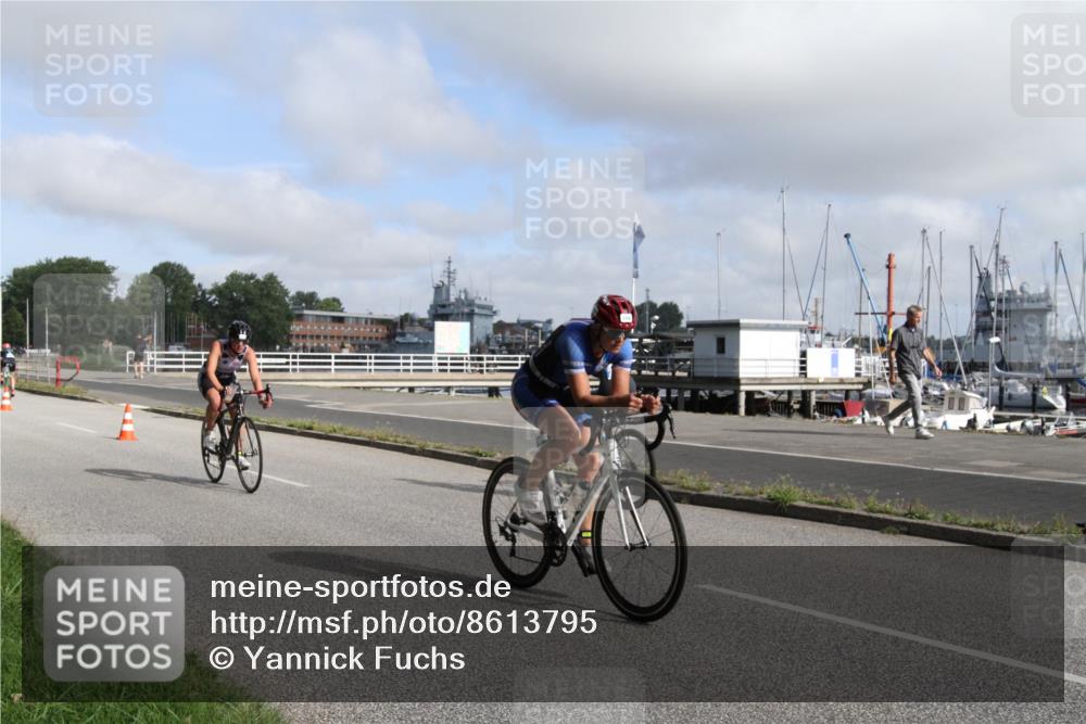 17.08.2025 - KN Förde Triathlon 2025 Yannick Fuchs http://msf.ph/oto/8613795 17.08.2025 09:49:59 Radfahren 109, 113, 119, 157, 228, 248, 254 meine-sportfotos.de