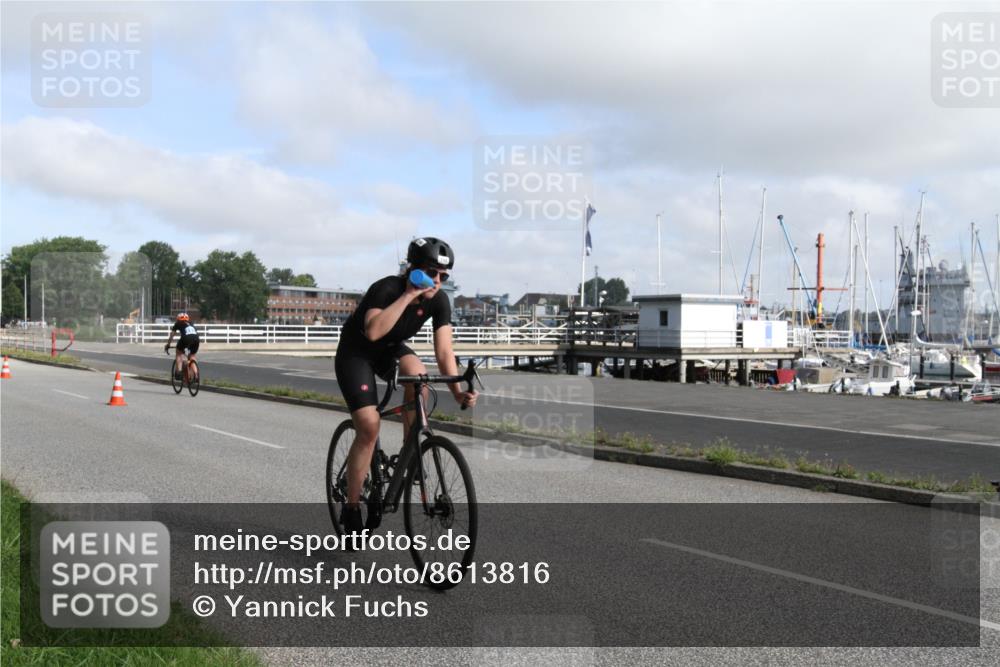 17.08.2025 - KN Förde Triathlon 2025 Yannick Fuchs http://msf.ph/oto/8613816 17.08.2025 09:50:23 Radfahren 106, 117, 231 meine-sportfotos.de