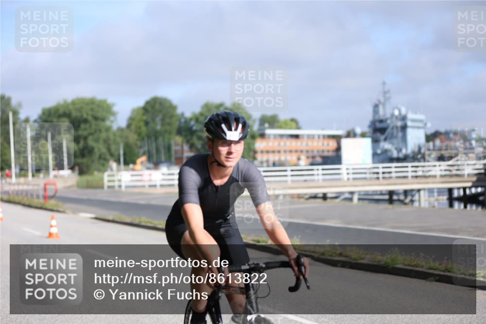 17.08.2025 - KN Förde Triathlon 2025 Yannick Fuchs http://msf.ph/oto/8613822 17.08.2025 09:23:44 Radfahren 145, 146, 147, 152 meine-sportfotos.de