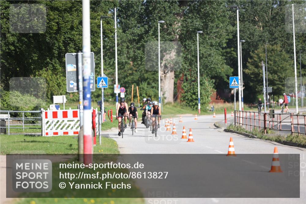 17.08.2025 - KN Förde Triathlon 2025 Yannick Fuchs http://msf.ph/oto/8613827 17.08.2025 09:23:47 Radfahren 104, 142, 145, 146, 151, 164, 147, 152 meine-sportfotos.de