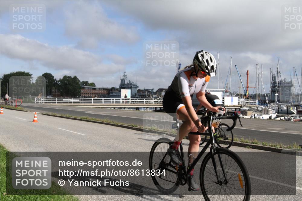 17.08.2025 - KN Förde Triathlon 2025 Yannick Fuchs http://msf.ph/oto/8613834 17.08.2025 09:50:45 Radfahren 103, 114, 159, 160, 169, 189 meine-sportfotos.de