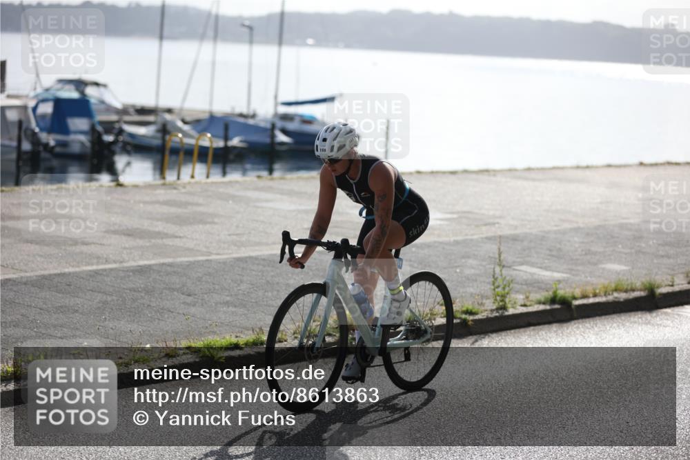 17.08.2025 - KN Förde Triathlon 2025 Yannick Fuchs http://msf.ph/oto/8613863 17.08.2025 09:24:05 Radfahren 144, 159, 104, 135, 140, 168 meine-sportfotos.de