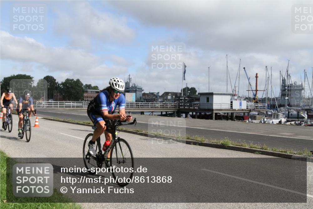 17.08.2025 - KN Förde Triathlon 2025 Yannick Fuchs http://msf.ph/oto/8613868 17.08.2025 09:51:24 Radfahren 110, 131, 153, 158, 172, 179, 181, 207, 221, 240, 241 meine-sportfotos.de