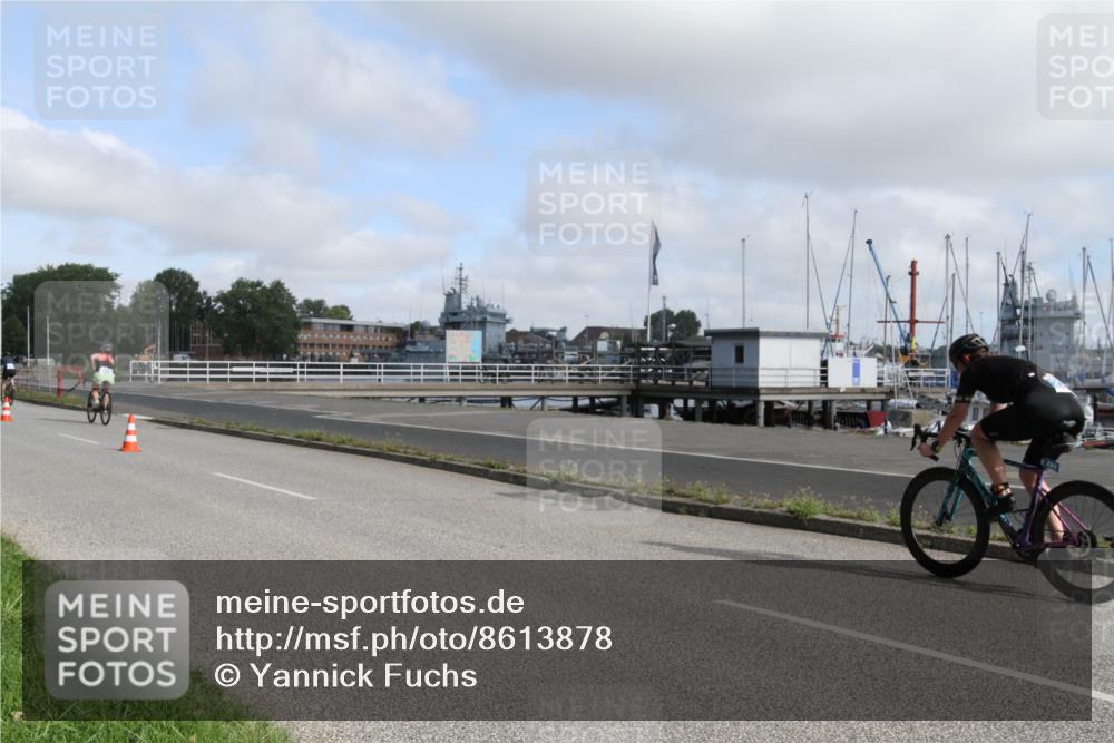 17.08.2025 - KN Förde Triathlon 2025 Yannick Fuchs http://msf.ph/oto/8613878 17.08.2025 09:51:28 Radfahren 110, 125, 131, 153, 158, 181, 207, 221 meine-sportfotos.de