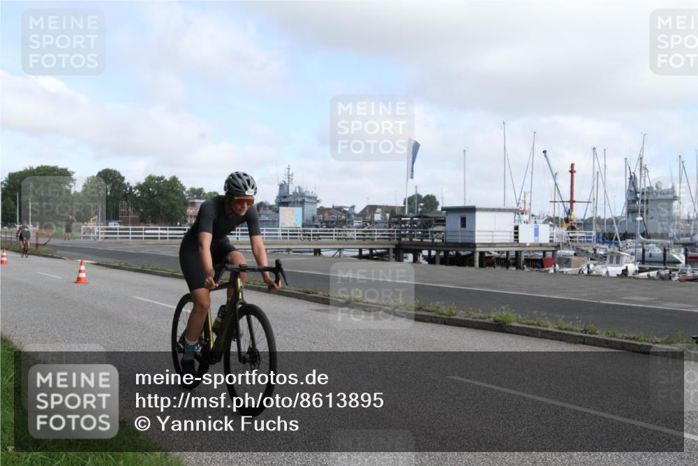 17.08.2025 - KN Förde Triathlon 2025 Yannick Fuchs http://msf.ph/oto/8613895 17.08.2025 09:51:51 Radfahren 136, 183, 198, 202, 254 meine-sportfotos.de