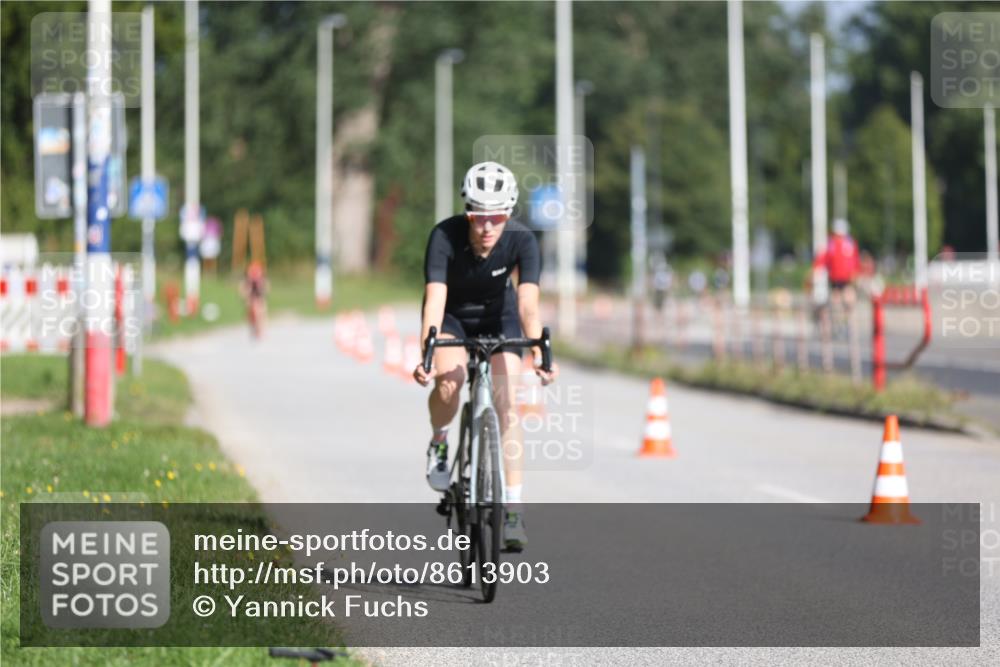 17.08.2025 - KN Förde Triathlon 2025 Yannick Fuchs http://msf.ph/oto/8613903 17.08.2025 09:24:22 Radfahren 128, 143, 150, 166, 162 meine-sportfotos.de