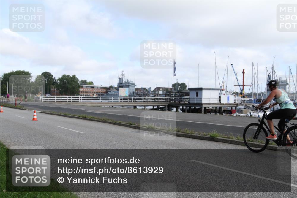 17.08.2025 - KN Förde Triathlon 2025 Yannick Fuchs http://msf.ph/oto/8613929 17.08.2025 09:52:27 Radfahren 126, 199 meine-sportfotos.de