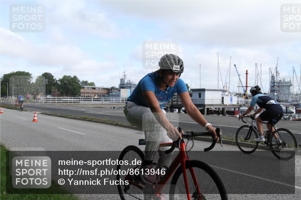 17.08.2025 - KN Förde Triathlon 2025 Yannick Fuchs http://msf.ph/oto/8613946 17.08.2025 09:52:44 Radfahren 133, 149, 169, 184, 186, 211 meine-sportfotos.de