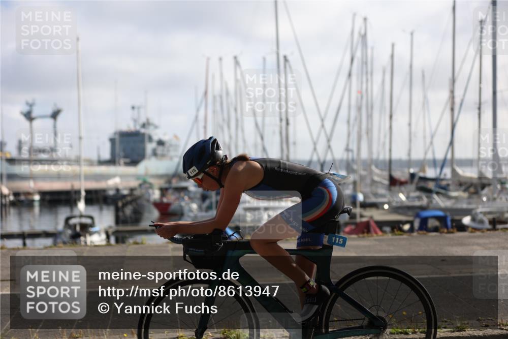 17.08.2025 - KN Förde Triathlon 2025 Yannick Fuchs http://msf.ph/oto/8613947 17.08.2025 09:25:03 Radfahren 115 meine-sportfotos.de