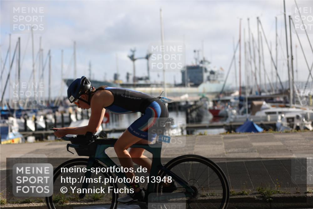 17.08.2025 - KN Förde Triathlon 2025 Yannick Fuchs http://msf.ph/oto/8613948 17.08.2025 09:25:03 Radfahren 115 meine-sportfotos.de