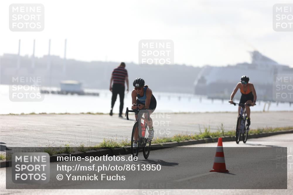 17.08.2025 - KN Förde Triathlon 2025 Yannick Fuchs http://msf.ph/oto/8613950 17.08.2025 09:25:13 Radfahren 158, 177, 180 meine-sportfotos.de