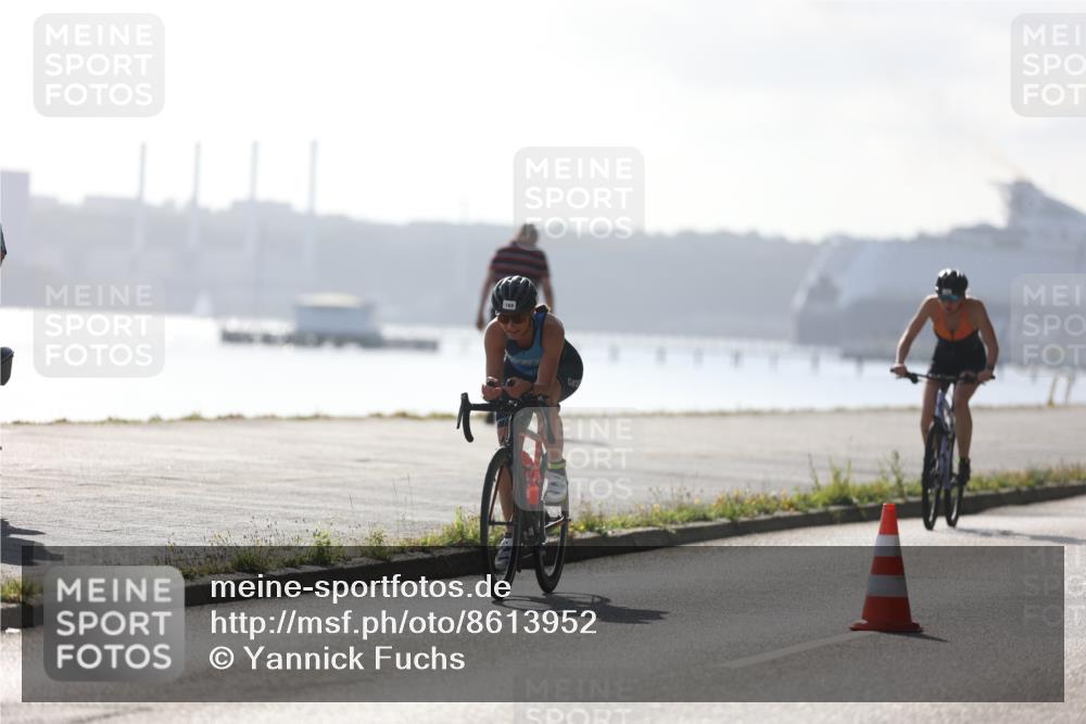 17.08.2025 - KN Förde Triathlon 2025 Yannick Fuchs http://msf.ph/oto/8613952 17.08.2025 09:25:13 Radfahren 158, 177, 180 meine-sportfotos.de