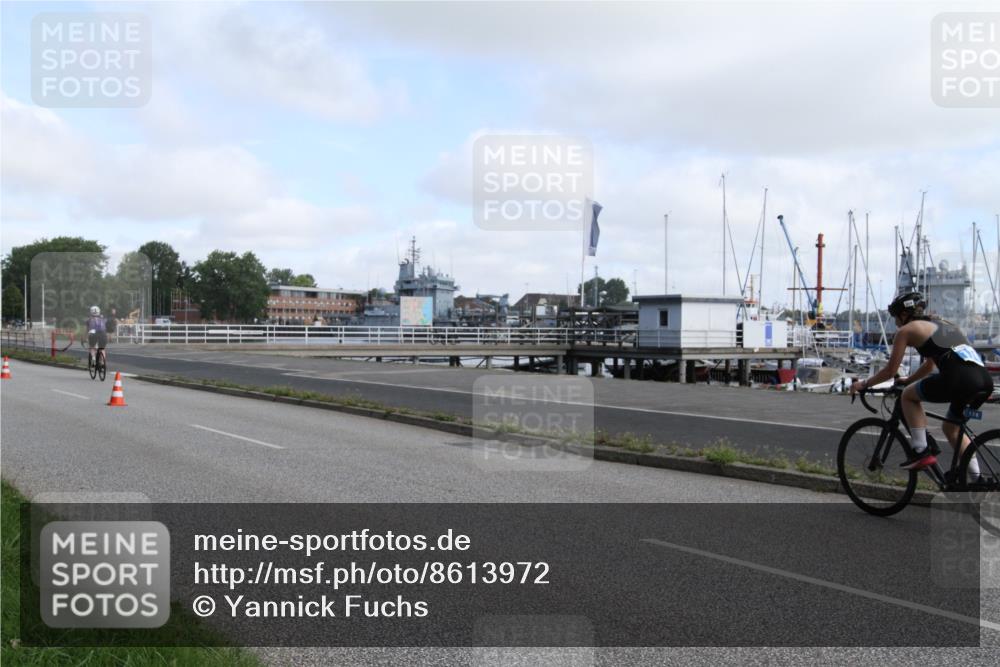 17.08.2025 - KN Förde Triathlon 2025 Yannick Fuchs http://msf.ph/oto/8613972 17.08.2025 09:53:05 Radfahren 170, 174, 188, 221 meine-sportfotos.de