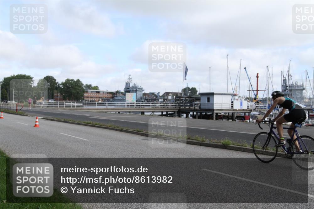 17.08.2025 - KN Förde Triathlon 2025 Yannick Fuchs http://msf.ph/oto/8613982 17.08.2025 09:53:19 Radfahren 111, 208, 218 meine-sportfotos.de