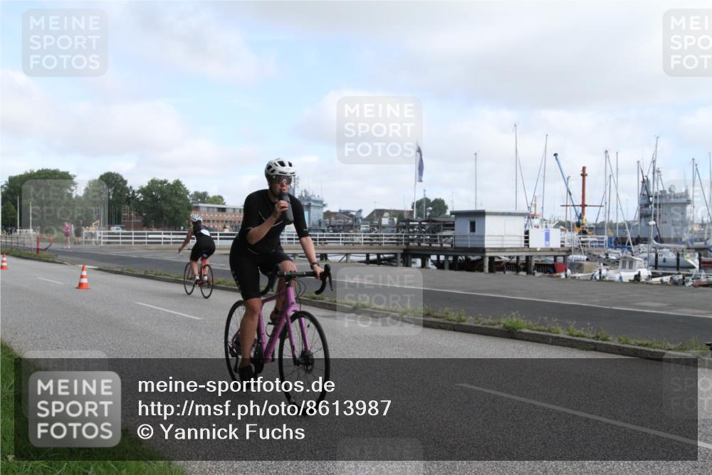 17.08.2025 - KN Förde Triathlon 2025 Yannick Fuchs http://msf.ph/oto/8613987 17.08.2025 09:53:24 Radfahren 125, 167, 172, 208, 218 meine-sportfotos.de