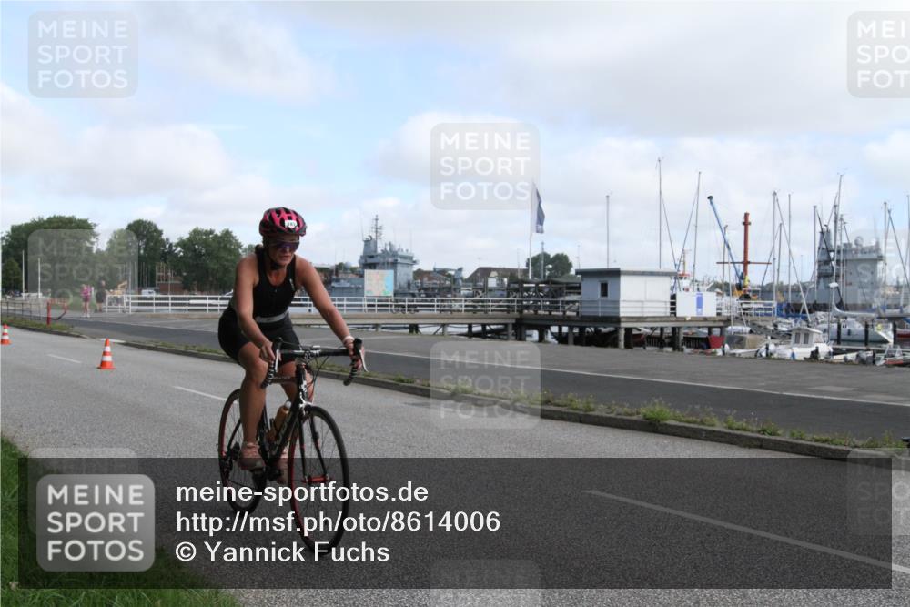 17.08.2025 - KN Förde Triathlon 2025 Yannick Fuchs http://msf.ph/oto/8614006 17.08.2025 09:53:42 Radfahren 183, 198, 224 meine-sportfotos.de