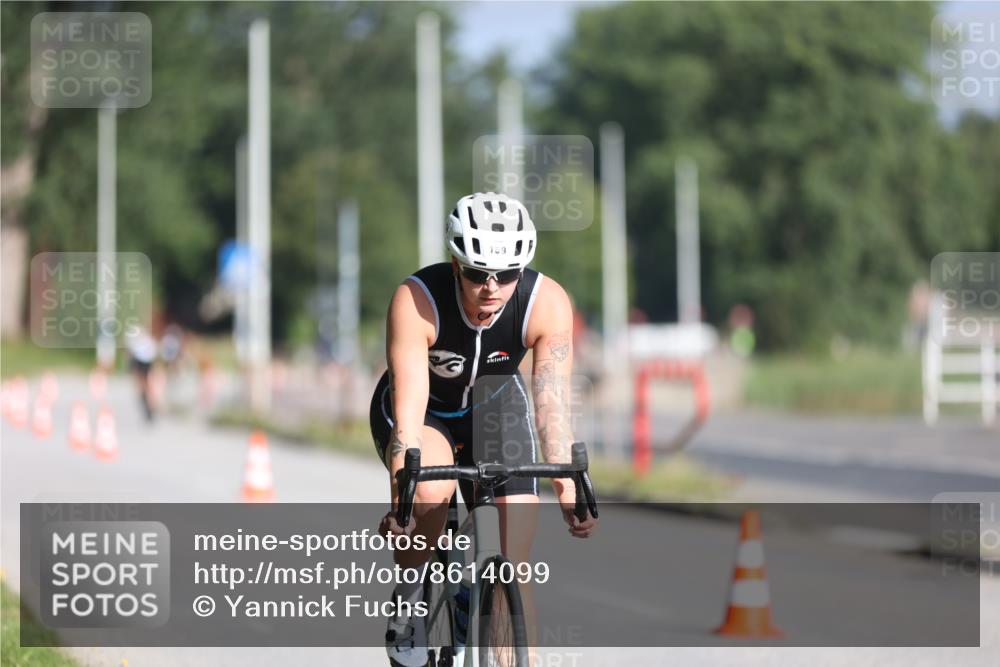17.08.2025 - KN Förde Triathlon 2025 Yannick Fuchs http://msf.ph/oto/8614099 17.08.2025 09:25:56 Radfahren 144, 159, 169, 140 meine-sportfotos.de