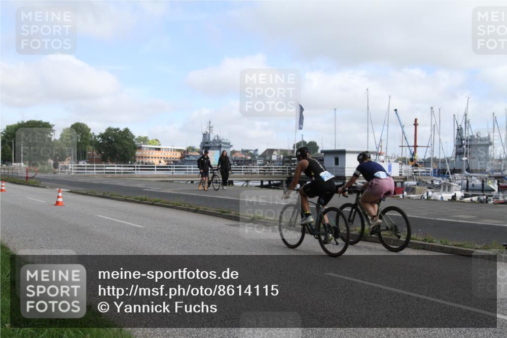 17.08.2025 - KN Förde Triathlon 2025 Yannick Fuchs http://msf.ph/oto/8614115 17.08.2025 09:55:22 Radfahren 195, 201, 208, 234, 237 meine-sportfotos.de