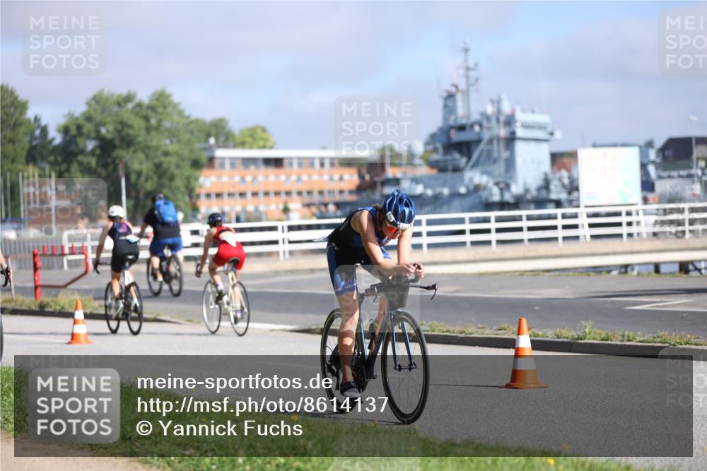 17.08.2025 - KN Förde Triathlon 2025 Yannick Fuchs http://msf.ph/oto/8614137 17.08.2025 09:26:41 Radfahren 115, 116, 141, 175, 176, 182, 254, 153, 161, 172, 173, 185, 187, 189 meine-sportfotos.de