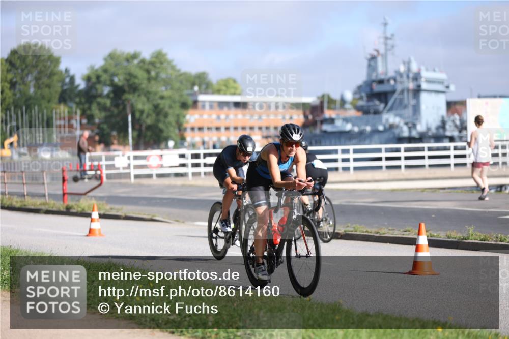 17.08.2025 - KN Förde Triathlon 2025 Yannick Fuchs http://msf.ph/oto/8614160 17.08.2025 09:26:57 Radfahren 101, 180, 253, 250, 254 meine-sportfotos.de