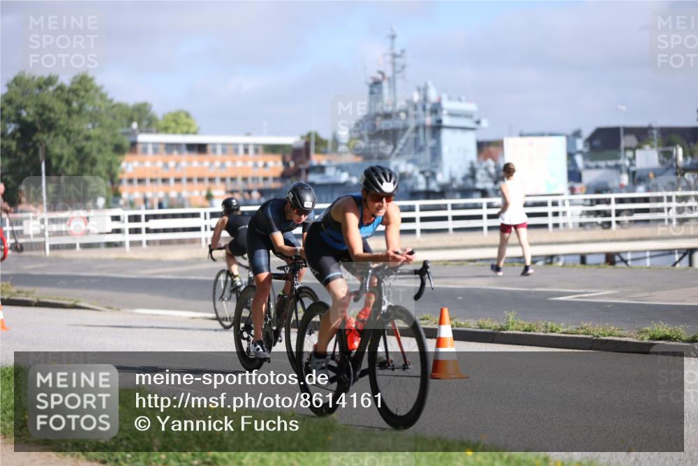 17.08.2025 - KN Förde Triathlon 2025 Yannick Fuchs http://msf.ph/oto/8614161 17.08.2025 09:26:57 Radfahren 101, 180, 253, 250, 254 meine-sportfotos.de