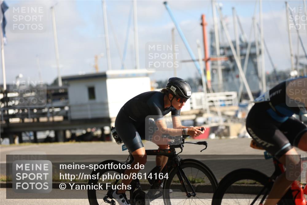17.08.2025 - KN Förde Triathlon 2025 Yannick Fuchs http://msf.ph/oto/8614164 17.08.2025 09:26:58 Radfahren 101, 180, 253, 250, 254 meine-sportfotos.de