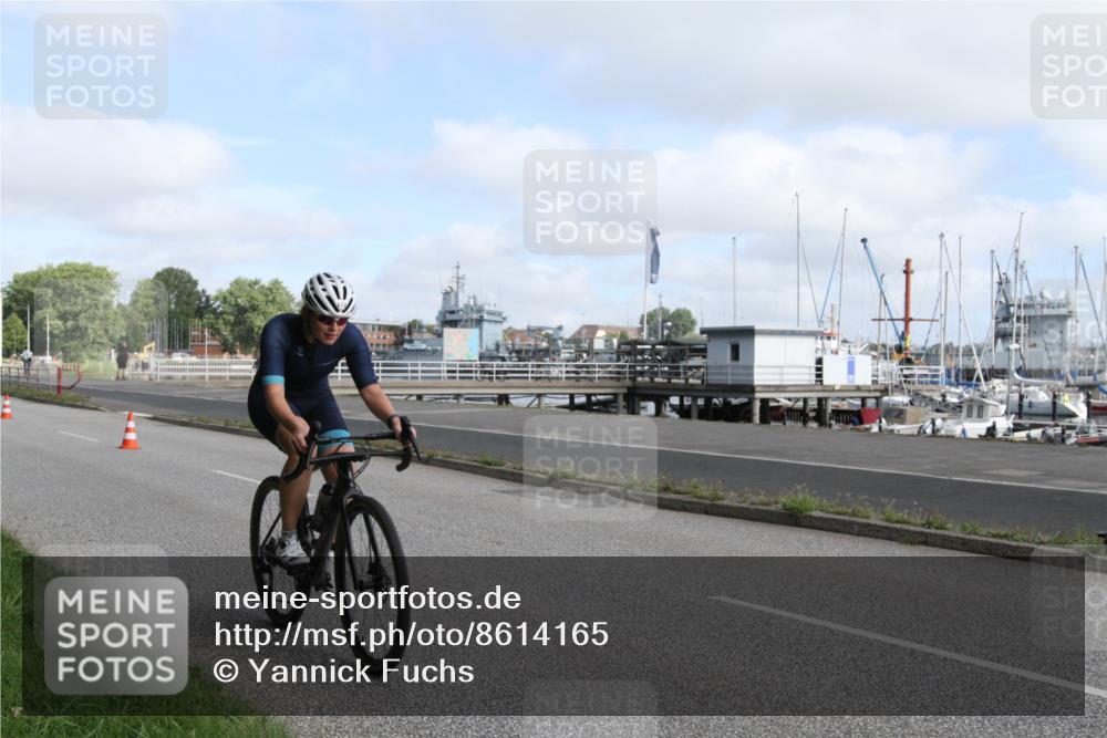 17.08.2025 - KN Förde Triathlon 2025 Yannick Fuchs http://msf.ph/oto/8614165 17.08.2025 09:56:44 Radfahren 130, 138, 151, 205, 212 meine-sportfotos.de