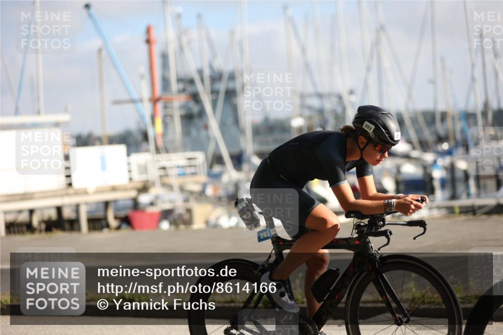 17.08.2025 - KN Förde Triathlon 2025 Yannick Fuchs http://msf.ph/oto/8614166 17.08.2025 09:26:58 Radfahren 101, 180, 253, 250, 254 meine-sportfotos.de