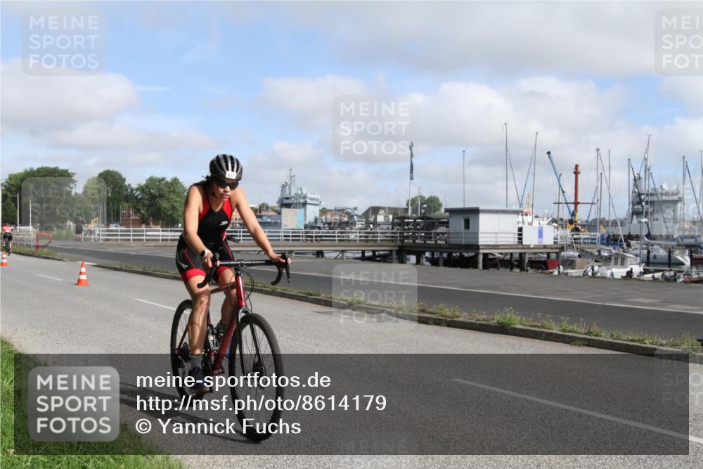 17.08.2025 - KN Förde Triathlon 2025 Yannick Fuchs http://msf.ph/oto/8614179 17.08.2025 09:57:14 Radfahren 219, 225, 237 meine-sportfotos.de