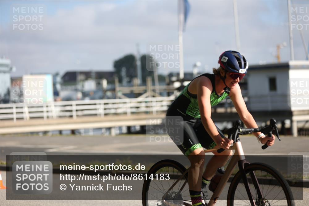 17.08.2025 - KN Förde Triathlon 2025 Yannick Fuchs http://msf.ph/oto/8614183 17.08.2025 09:27:09 Radfahren 105, 137, 158, 177, 192, 204, 101 meine-sportfotos.de