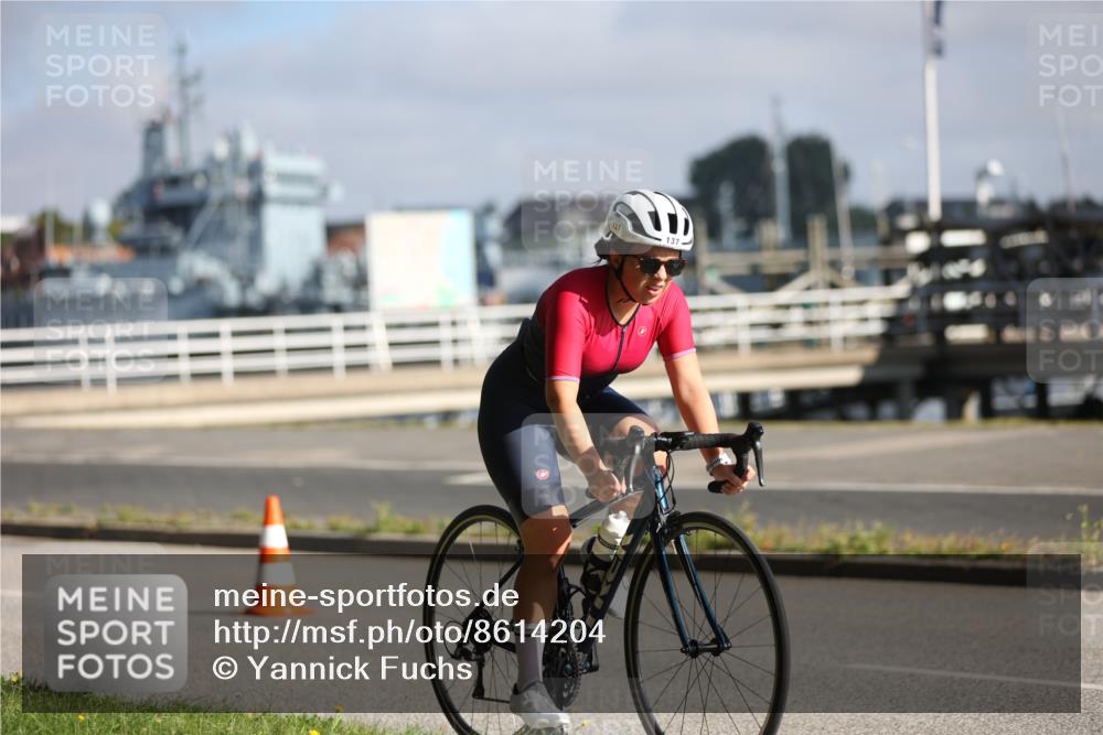 17.08.2025 - KN Förde Triathlon 2025 Yannick Fuchs http://msf.ph/oto/8614204 17.08.2025 09:27:17 Radfahren 137, 149, 158, 174, 192, 204, 105, 177, 192 meine-sportfotos.de