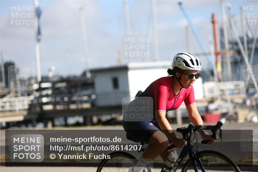 17.08.2025 - KN Förde Triathlon 2025 Yannick Fuchs http://msf.ph/oto/8614207 17.08.2025 09:27:17 Radfahren 137, 149, 158, 174, 192, 204, 105, 177, 192 meine-sportfotos.de