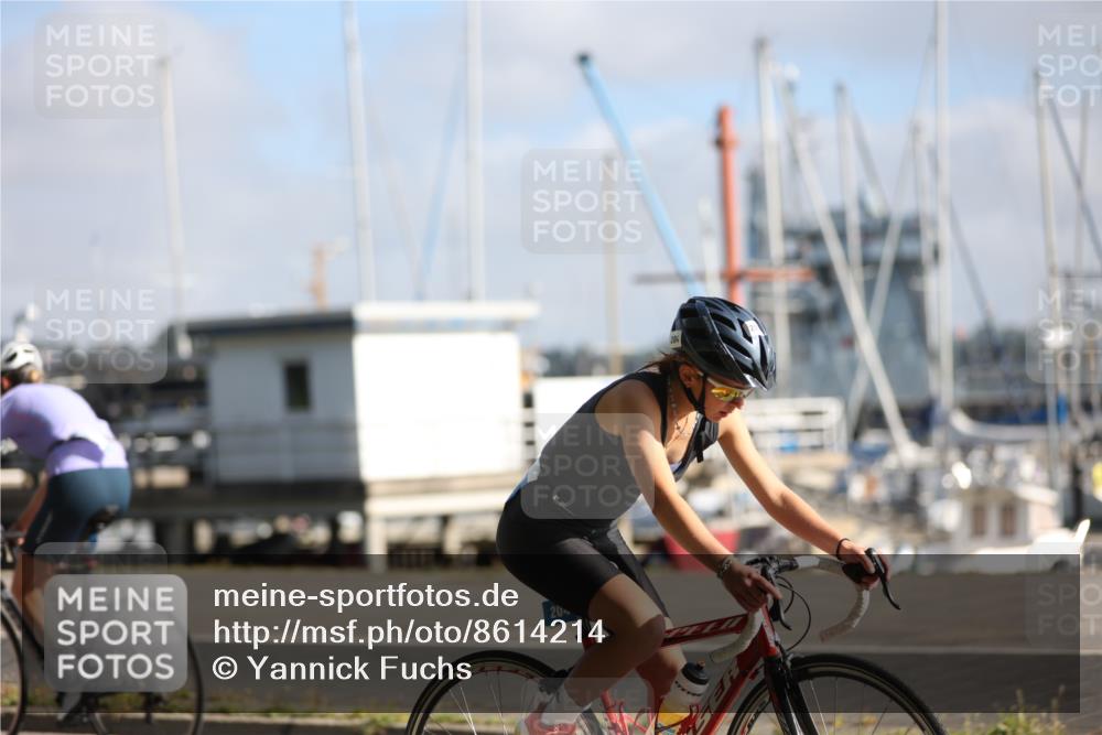 17.08.2025 - KN Förde Triathlon 2025 Yannick Fuchs http://msf.ph/oto/8614214 17.08.2025 09:27:19 Radfahren 137, 149, 174, 204, 105, 158, 192 meine-sportfotos.de