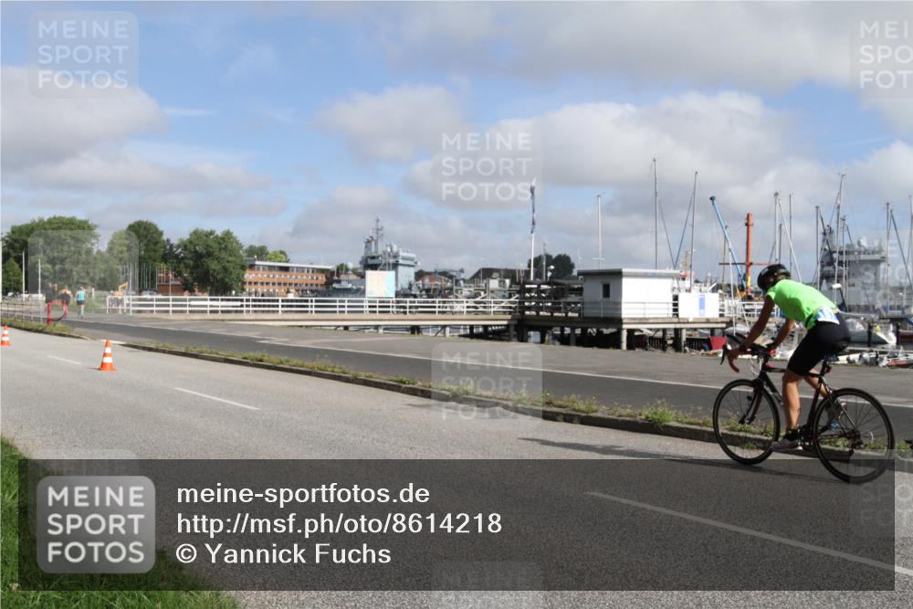 17.08.2025 - KN Förde Triathlon 2025 Yannick Fuchs http://msf.ph/oto/8614218 17.08.2025 09:58:02 Radfahren 118, 150, 187 meine-sportfotos.de