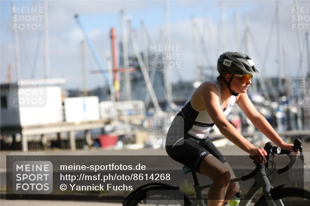 17.08.2025 - KN Förde Triathlon 2025 Yannick Fuchs http://msf.ph/oto/8614268 17.08.2025 09:28:24 Radfahren 153, 163, 172, 106, 114, 155, 156, 161, 184, 189, 220, 240, 241 meine-sportfotos.de