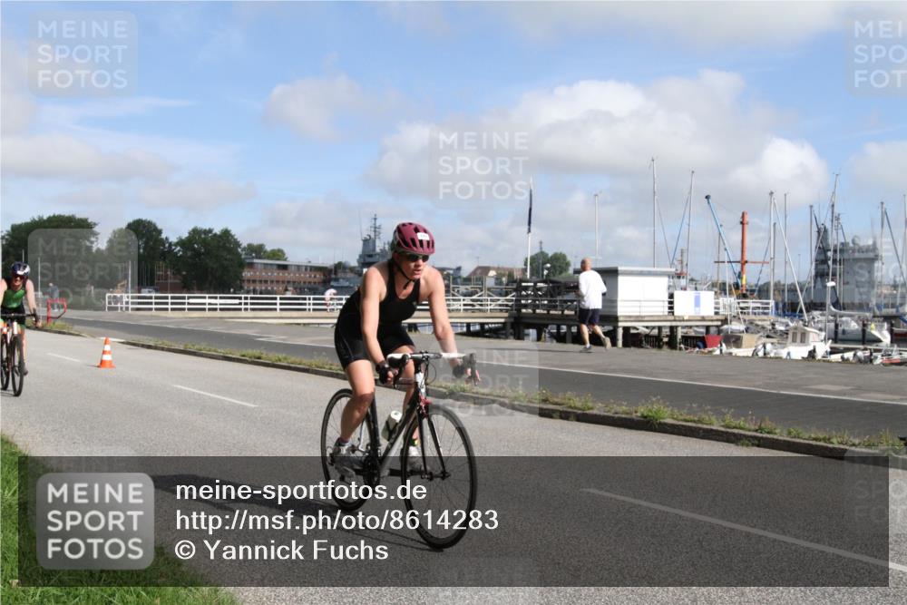 17.08.2025 - KN Förde Triathlon 2025 Yannick Fuchs http://msf.ph/oto/8614283 17.08.2025 10:00:16 Radfahren 118, 173, 177, 185, 189, 249 meine-sportfotos.de