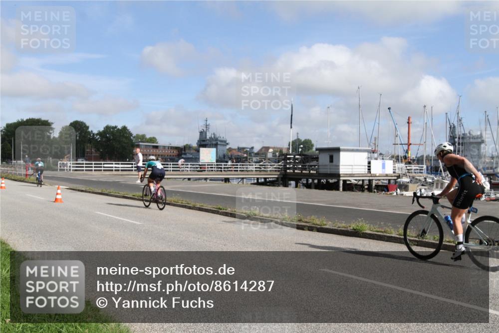 17.08.2025 - KN Förde Triathlon 2025 Yannick Fuchs http://msf.ph/oto/8614287 17.08.2025 10:00:29 Radfahren 141, 159, 161, 220, 228, 250, 251 meine-sportfotos.de